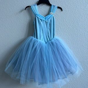 Beautiful Blue Ballet Costume